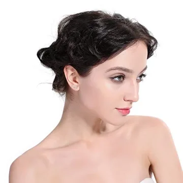 ORAZIO Tiny 2mm Stainless Steel Stud Earrings for Men & Women