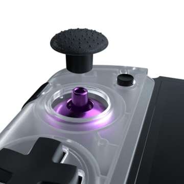 CRKD Nitro Deck+ with HDMI Adapter - Handheld Pro Controller for Nintendo Switch & OLED Model - TV Dockable - Programmable Sidekicks & Back Buttons - True Collection System (Clear White Edition)