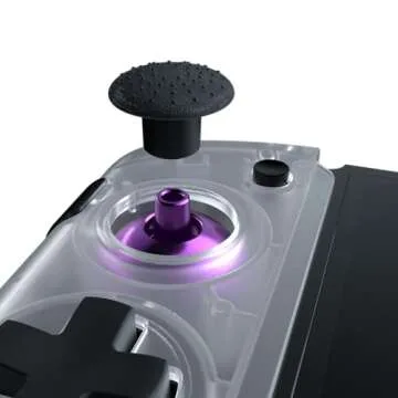 CRKD Nitro Deck+ with HDMI Adapter - Handheld Pro Controller for Nintendo Switch & OLED Model - TV Dockable - Programmable Sidekicks & Back Buttons - True Collection System (Clear White Edition)