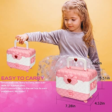 Kids Makeup Kit for Girls - Safe & Washable Makeup Toys