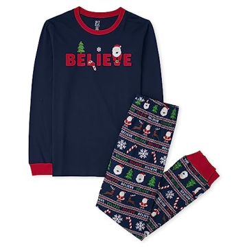 Festive Cozy Matching PJs for Kids