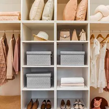 GRANNY SAYS Stylish Storage Bins with Lids - Great for Organization