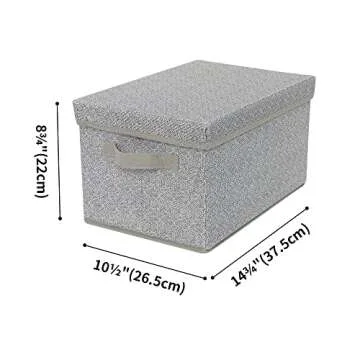 GRANNY SAYS Stylish Storage Bins with Lids - Great for Organization