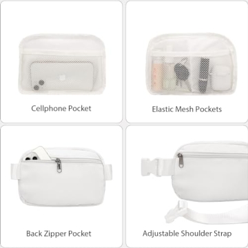 Elegant Lamyba Bride Fanny Pack for Bachelorette & Weddings