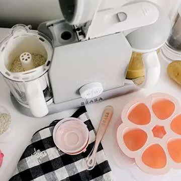 BEABA Babycook Duo Baby Food Maker Large Capacity Cloud