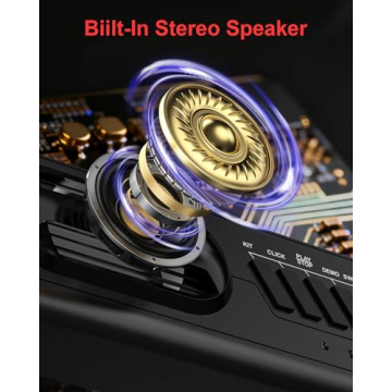 AiJoy Portable Electronic Drum Set for Kids – 7 Pads, Rechargeable