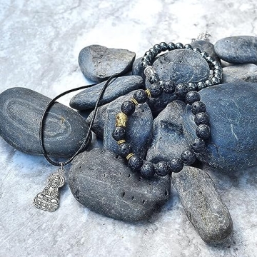 Stylish Earth Therapy Buddha Chakra Bracelet Set