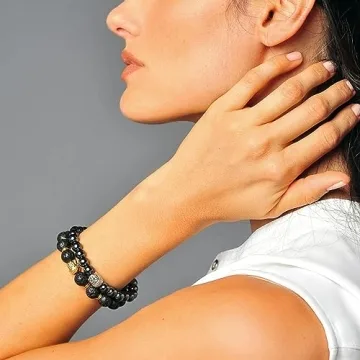 Stylish Earth Therapy Buddha Chakra Bracelet Set