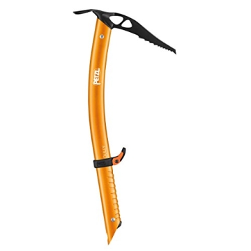 Petzl Gully Ice Axe - Ultralight Tool for Technical Mountaineering and Skiing, Adze