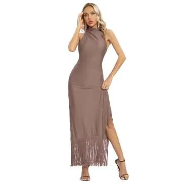 Aigeman Women's Vintage Flapper Dress for Glamorous Events