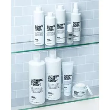 Authentic Beauty Concept Hydrate Spray Conditioner | Lightweight Leave-In Spray | Adds Moisture & Manageability | Normal To Dry or Curly Hair | Vegan & Cruelty-free | Silicone-free | 8.4 fl. oz.