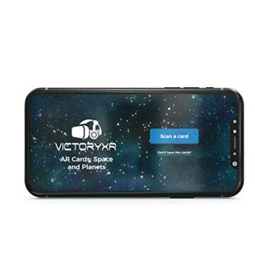 VictoryXR Space and Planets Augmented Reality Card Deck | Augmented Reality Space Learning Package
