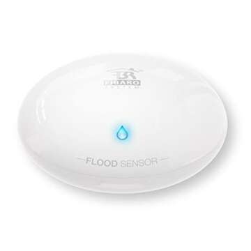 Fibaro FGBHFS-101 Flood, Water & Temperature Sensor Homekit enabled water leakage detector, white