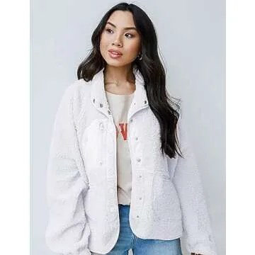 Comfortable Aoang Women's Fleece Winter Coat for Chic Style