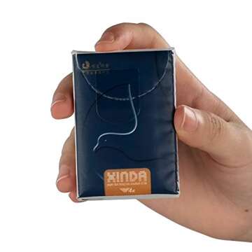 Kekow 4-Ply Facial Tissues, 100-Pack Mini Type Pocket Packs Tissues, Soft and Unscented