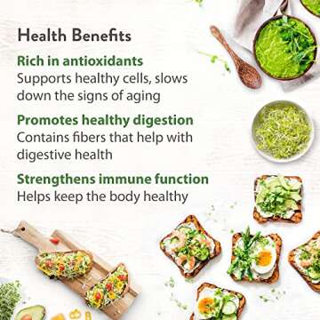 Buy HOME GROWN Broccoli Seeds for Easy Microgreens Growth