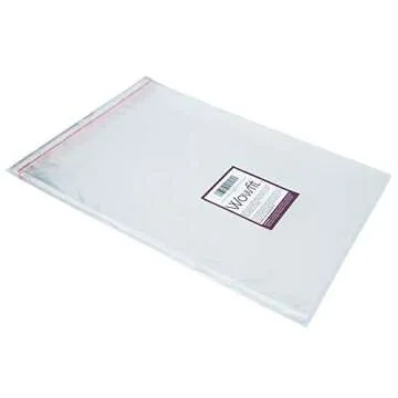 Wowfit 12x16 Clear Cellophane Bags for Packaging and Gifts