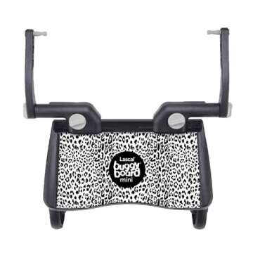 Lascal BuggyBoard Mini Universal Stroller Board, Fits 90% of Strollers, Compatible with UPPAbaby, Bu...