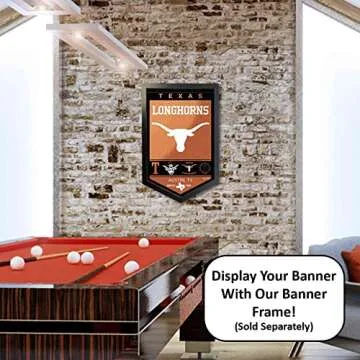 College Flags & Banners Co. Texas Longhorns Heritage History Banner Pennant