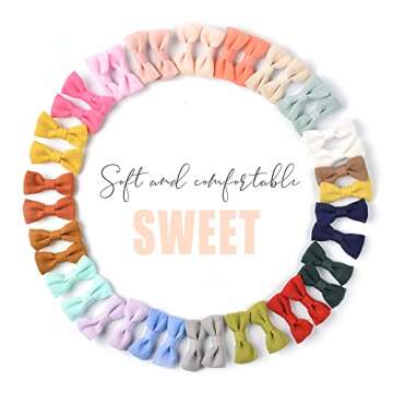 Prohouse 40 PCS Hair Clips for Baby Girls - Safe & Stylish