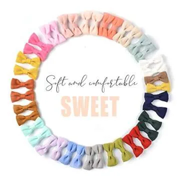 Prohouse 40 PCS Hair Clips for Baby Girls - Safe & Stylish