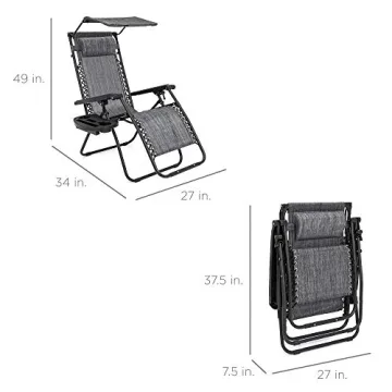 Best Choice Zero Gravity Recliner - Outdoor Comfort Chair