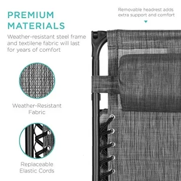 Best Choice Zero Gravity Recliner - Outdoor Comfort Chair