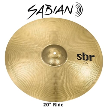 Affordable SABIAN 20" SBr Ride Cymbal for Beginners