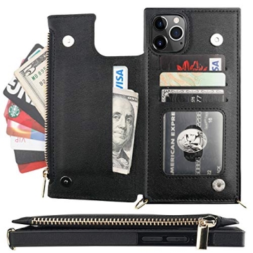 Bocasal iPhone 11 Pro Max Wallet Case with Card Holder