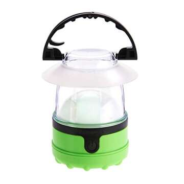 Dorcy Mini Lanterns - 4 LED Light with Batteries, 3 Pack