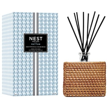 NEST Driftwood & Chamomile Reed Diffuser, 5.9 Fl Oz
