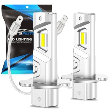 Marsauto H3 Fog Light Bulb - 10000LM 360° Brightness for Cars & Trucks