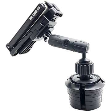 Versatile Cup Holder Mount for All Smartphones and Tablets