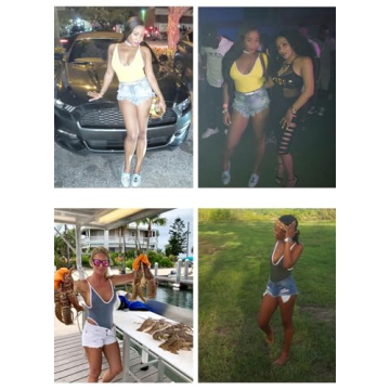 ALLureLove Sexy Monokini One Piece Swimwear for Women