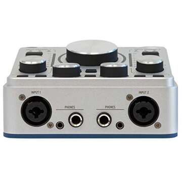 Arturia AudioFuse Audio Interface Classic Silver - Studio Quality Sound