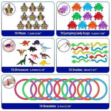 Amy&Benton 200PCS Kids Birthday Party Favors Prizes Box Toy Assortment for Classroom Kids Carnival Prizes Toys Goodie Bag Fillers Pinata Fillers for Kids Birthday Party