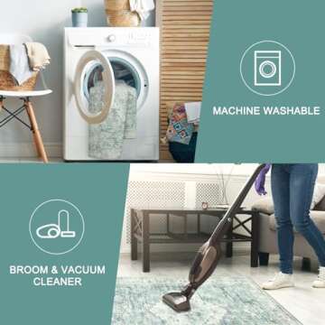 LIVEBOX Washable Kitchen Runner Rug - Safe & Chic