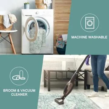 LIVEBOX Washable Kitchen Runner Rug - Safe & Chic