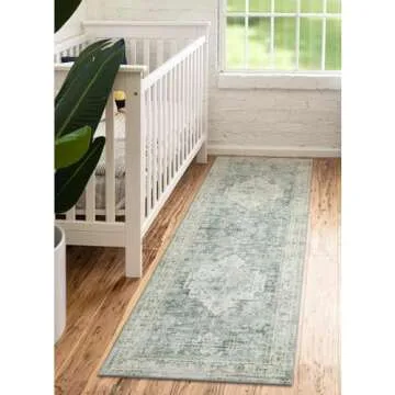 LIVEBOX Washable Kitchen Runner Rug - Safe & Chic