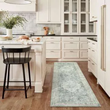 LIVEBOX Washable Kitchen Runner Rug - Safe & Chic