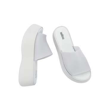 Melissa Becky Slides: Stylish Vegan Chunky Platform Sandals