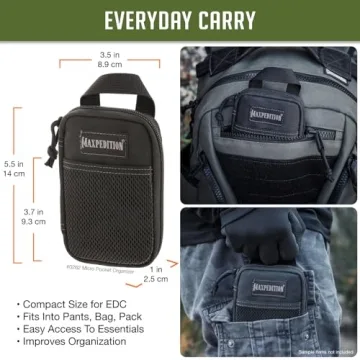 Maxpedition Micro Pocket Organizer Compact and Durable
