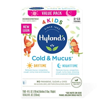 Kids Cold & Mucus Relief Hyland's Value Pack Syrup