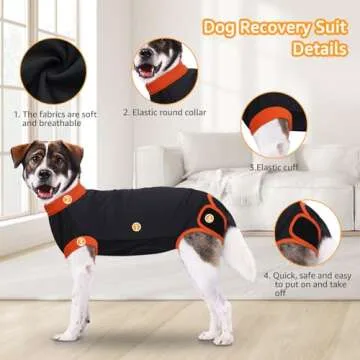 iBuddy Dog Surgical Recovery Suit Comfort & Protection