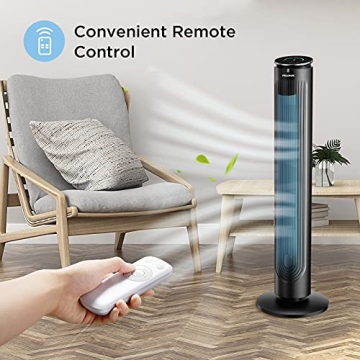 PELONIS 42’’ Tower Fan for Bedroom and Office Use