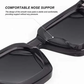 Baililai Unisex Polarized Sunglasses for Ultimate UV Protection