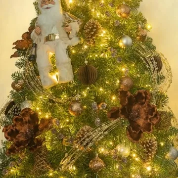 KI Store 8pcs Eco-Friendly Paper Christmas Ornaments