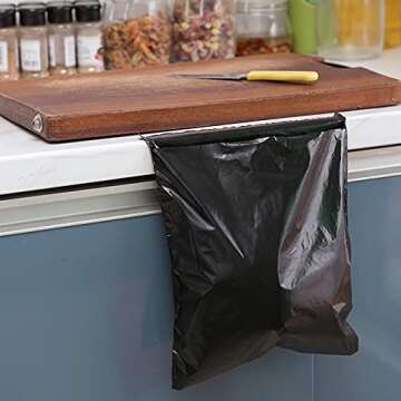 Stick-On Disposable Car Trash Bags for Cleanliness Anywhere
