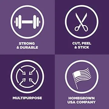 Tape King Heavy Duty Clear Packing Tape, 60 Yards/Roll, 12 Rolls - for Packing, Shipping and Moving