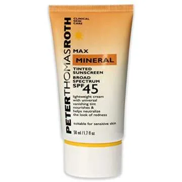 Peter Thomas Roth | Max Mineral Tinted Sunscreen Broad Spectrum SPF 45 | Tinted Moisturizer with SPF...